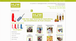 Desktop Screenshot of hjw-promotions.nl